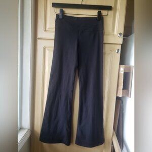 Lululemon Womens Bla k Wide Leg Pants Size 4